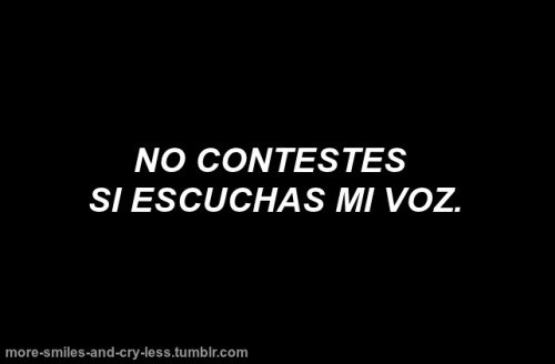 more-smiles-and-cry-less:  more-smiles-and-cry-less:No eres capaz de dejarme dejarte… Ya había olvidado que por un tiempo me gustó mucho esta canción. 