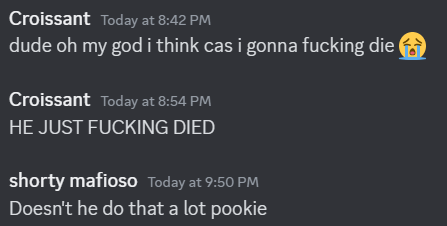 @shiveringgroovy He Literally Doesn't Even Watch The Show Skfjghldfh Love You Bro Thanks For Putting