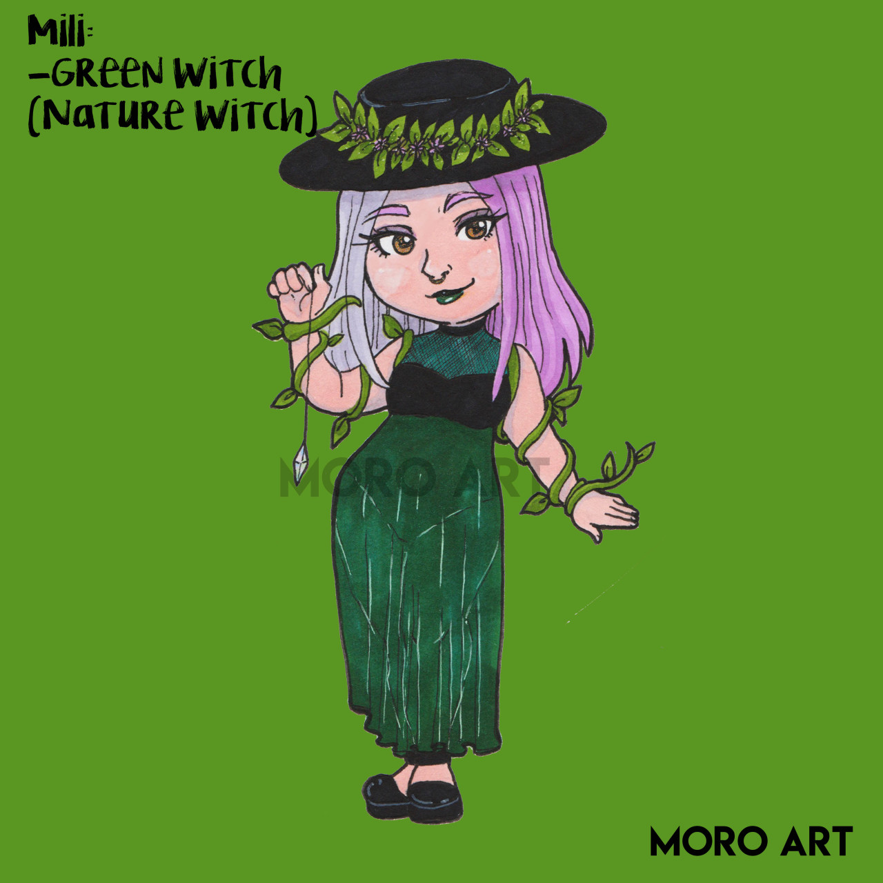 Moro Art — Alex Fierro & Samirah Al abbas Doodles Magnus