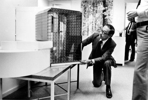 I.M. Pei (貝聿銘). 1917-2019.Chinese-American master architect Ieoh Ming Pei (I.M. Pei) passed away on 