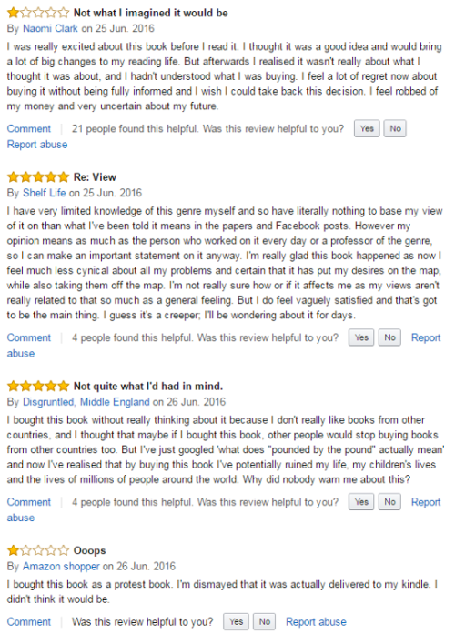 thewinterotter:dirtydirtychai:relativelylessimportant:Amazon reviews from Chuck Tingle’s latest, “Po