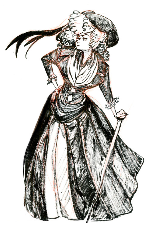 Trying to become less self-conscious about posting things that I make in my sketchbook! Here’s