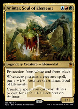 Animar, Soul of Elements My first proxie is the only one thats not from my own commander decks. My b