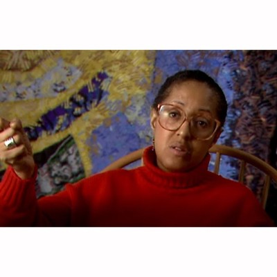 What does it mean to listen to an image? What does a work of art demand of the viewer? Our blog post examines these questions and the storytelling of Howardena Pindell.
Image: Still from Interview with Howardena Pindell, 1991 January 14. Linda...