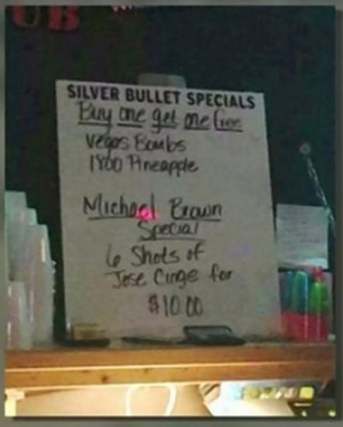 "Michael Brown Special" - Six shots for บ.