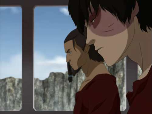 comradekatara:an extremely underrated katara & zuko parallel #twinning moment is how they both w