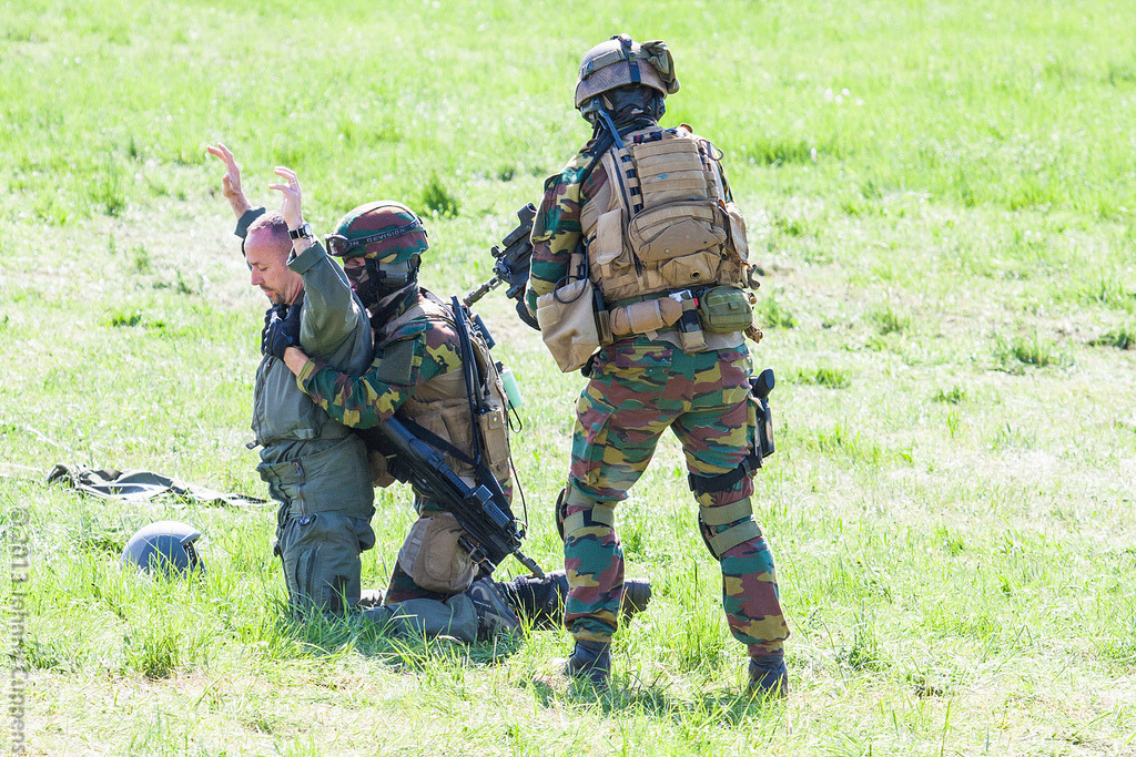 Military Armament Belgian Special Forces Group.