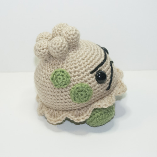 heartstringcrochet: #285 Shroomish, the Mushroom Pokémon.  Now available as MADE TO