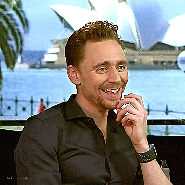 thehumming6ird:‘I was informed yesterday that there’s a Twitter account for my laugh. Very hard to g