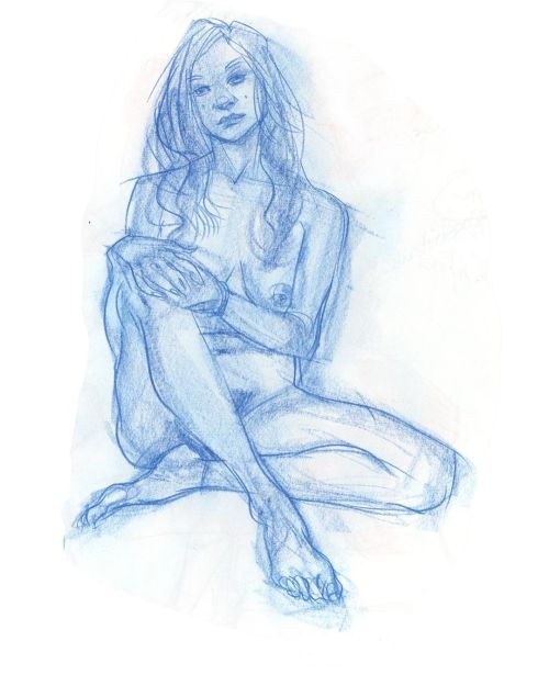 Some sketches from yesterday’s life drawing session with wonderful model Anabella. So many gre