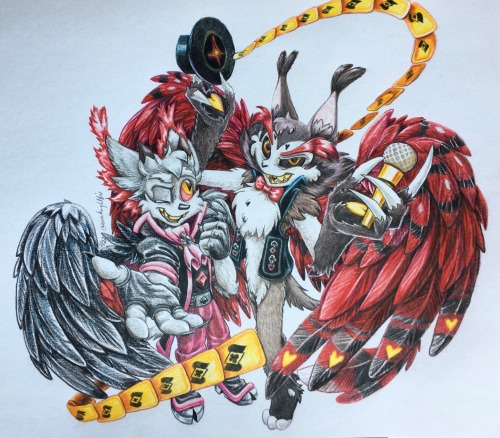 It Took A Lot Of Sketches And About A Week, But I Finally Got My Tribute To Royal Flush Done! Featuring