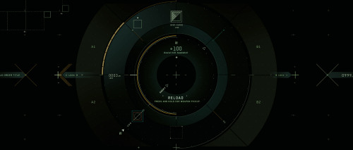 sciencefictioninterfaces:Ash Thorp’s HUD+GUI design for Call of Duty - Infinite Warfare. Part 1: bea