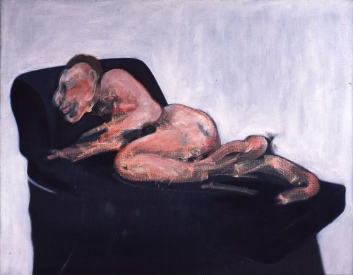 Sleeping Figure, 1959, Francis Bacon