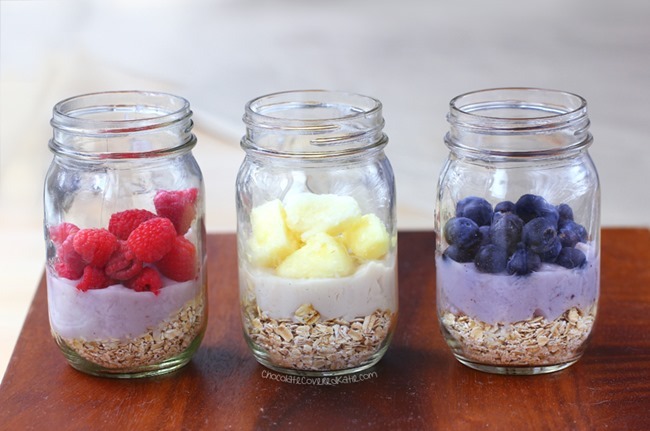 beautifulpicturesofhealthyfood:  Overnight Oats - 5 minutes to make….RECIPE