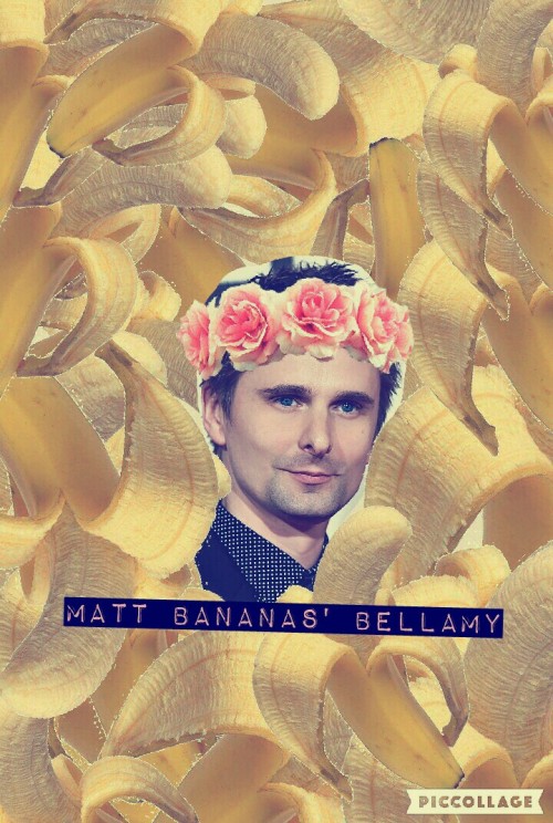 thewearesleighl4d2loveit: Matt bananas bellamy