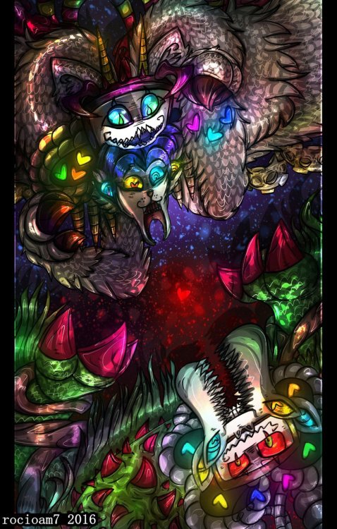 PHOTOSHOP/OMEGA FLOWEY, Speedpaint