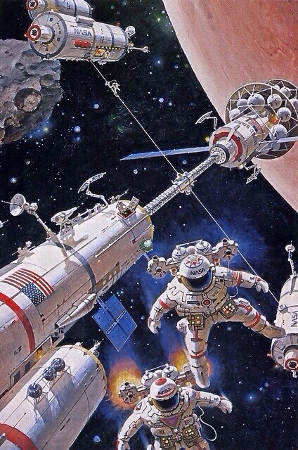 Vintage Space Album.