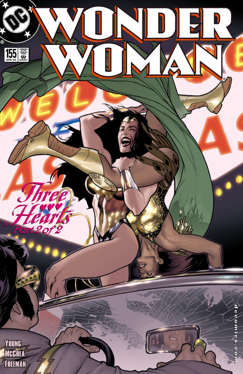 gameraboy2: Wonder Woman #155 (2000), cover by Adam Hughes