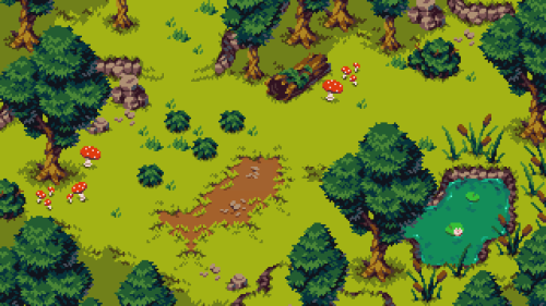 A tileset I made for an asset pack aamatniekss.itch.io/topdown-fantasy-forest