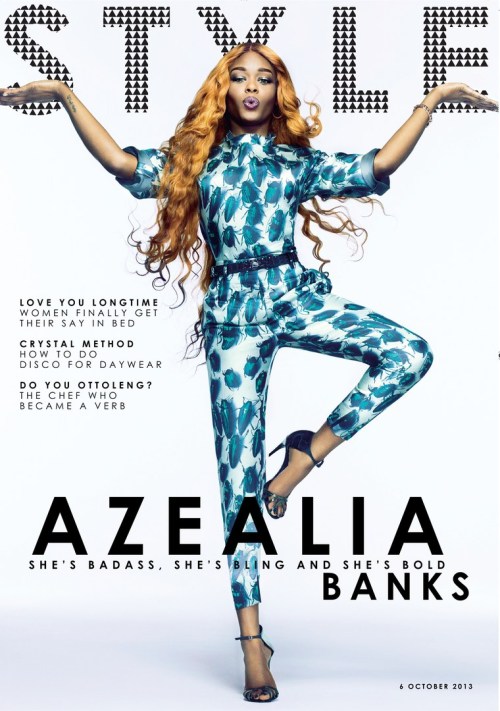 thechanelmuse: azealiabanksweb: Azealia Banks for Sunday Times Style Magazine, 2013. (HQ) What we al