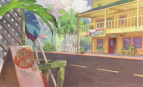Background Art For Lilo & Stitch (2002)