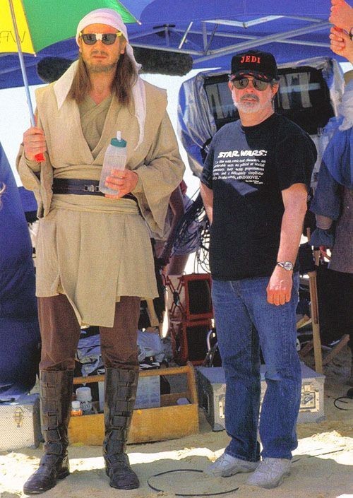 anakinisvaderisanakin:Some of my favourite behind the scenes photos from the making of the prequel t