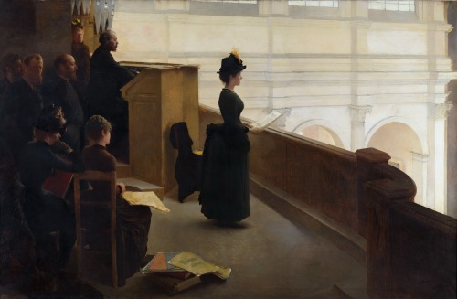 Henry Lerolle - The Organ Rehearsal - 1885