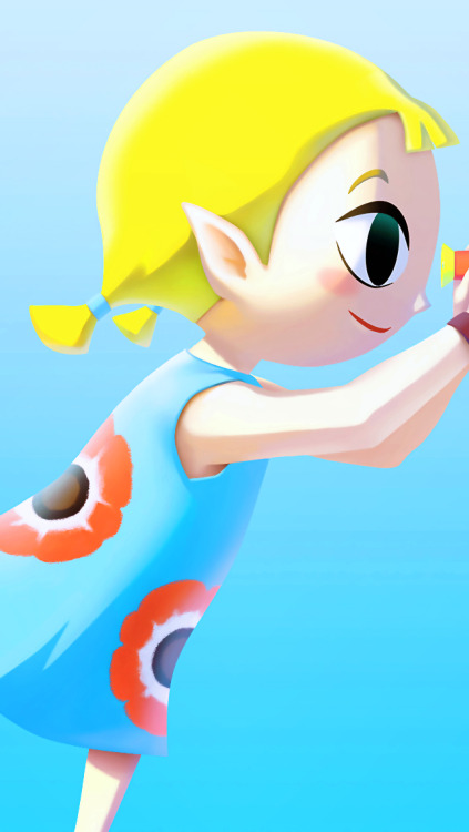 The Legend of Zelda: Wind Waker HD Characters iPhone 5 Wallpaper Backgrounds requested by anonymousN