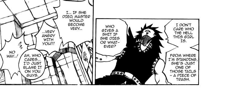 diseasesofmymind:  The evolution of Gajeel Redfox: from a murderous brute to a sympathic