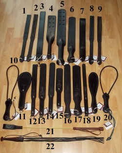 Boundbyabutterfly: Crackthestrap:  Nota Bene, 1.Glasgow Tawse; 2. Lochgelly Tawse;