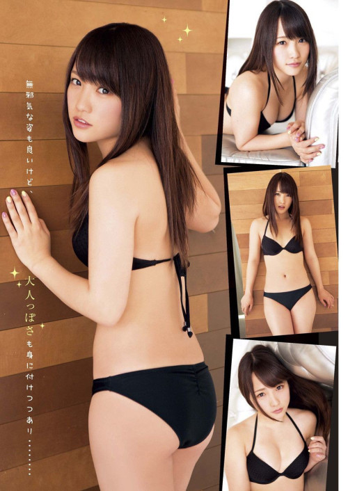 omphramz:  AKB48 Kawaei Rina  「Manga Action」No.12 2014 