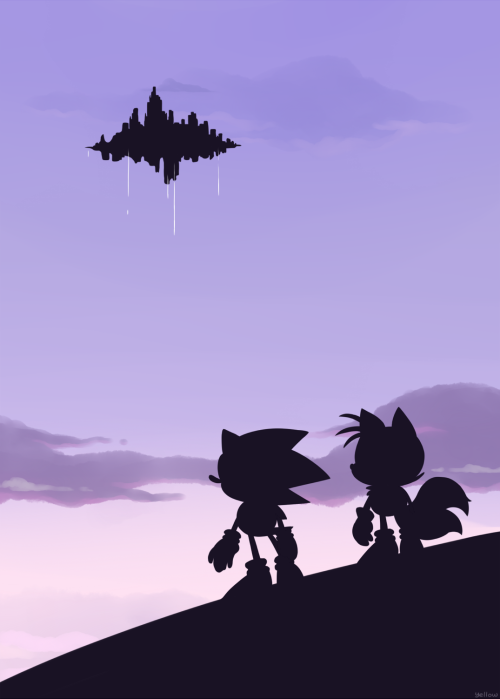 yellowdraws:  Happy 25th birthday to Sonic! A whole quarter century! Keep goin’ fast! 