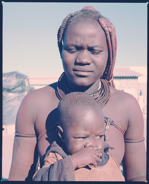 Himba camp in Mondesa / Swakopmund / Namibia