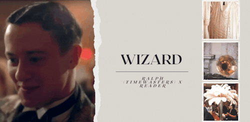 𝐰𝐢𝐳𝐚𝐫𝐝 | 𝐫𝐚𝐥𝐩𝐡 (𝐭𝐢𝐦𝐞𝐰𝐚𝐬𝐭𝐞𝐫𝐬) 𝐱 𝐟𝐞𝐦!𝐫𝐞𝐚𝐝𝐞𝐫