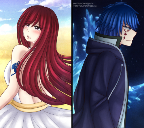 Sorry If I haven’t been posting here for a long time now ever since I finished Gruvia Week I forgot 