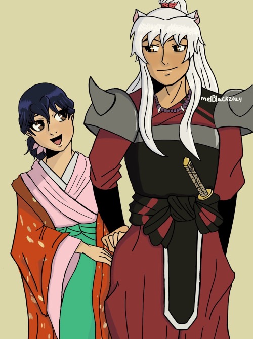 InuKag Fluff Week Day 3: Power Couple