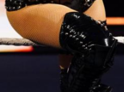 WWE`s Liv MorganSee more herehttp://divatights.blogspot.com/2020/04/wrestlemania-pantyhose-2020part-
