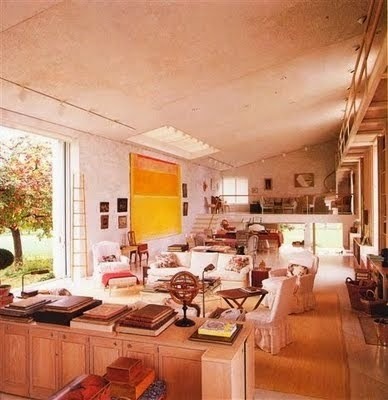 dailyrothko: Daily Rothko Bonus Bunny Mellon’s Oak Spring Garden Library with 