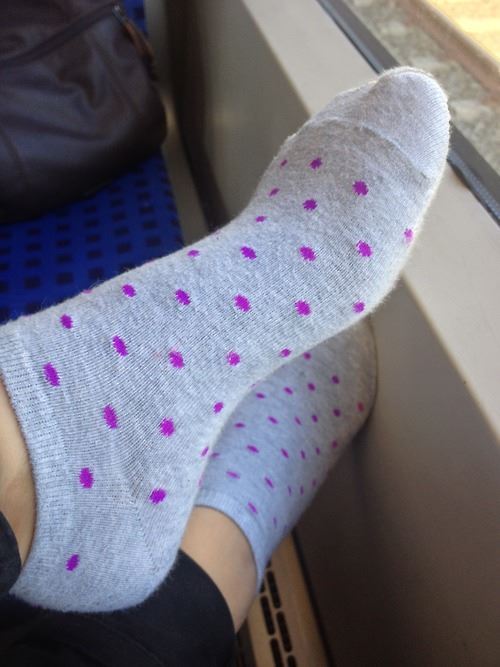 smell-her-socks: bmcgrattan16: girls-in-ankle-socks:&lt;3  Beautiful ankle socks So soft