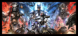 thecyberwolf:  DC Comics / He-Man / G.I. Joe / Star Wars  by Dave Wilkins - Website - Facebook 