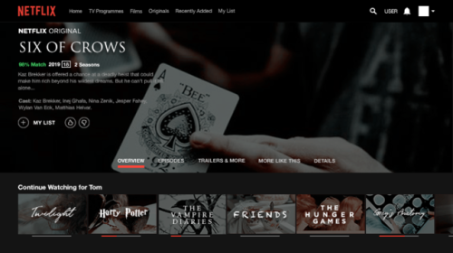 dramiones: NEW TO NETFLIX: THE SIX OF CROWS DUOLOGY (episode format) Based on the novels by Leigh Ba