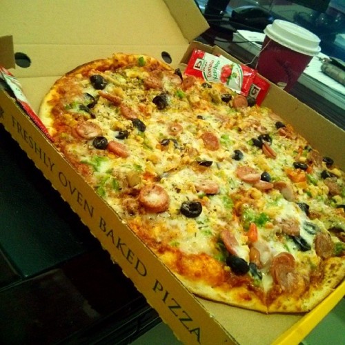 #pizza #atWork #hungry
