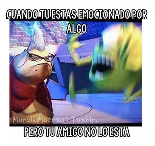 murallamuerta:  Siempre me emocionó por todo :c     Facebook.