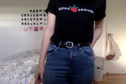 beeclub: low def but my good enough shirt arrived 