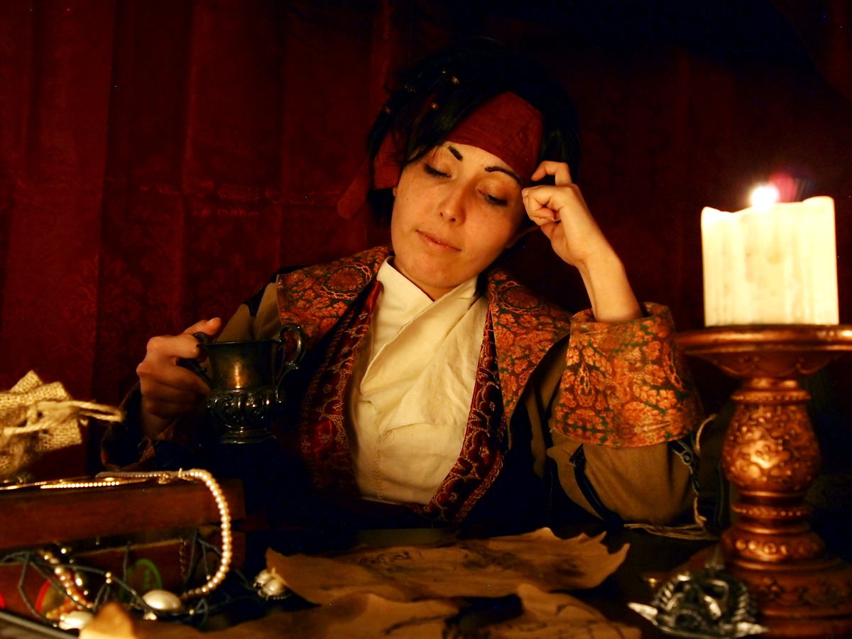 tasukigirl:  A pirate’s life for me~ These were taken while I was working on my