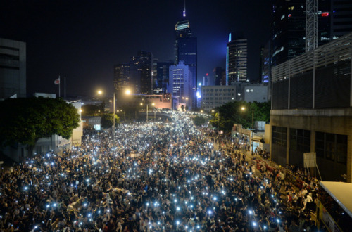 phoeni-xx: micdotcom: Hong Kong protesters are using one ingenious app to organize themselves How do