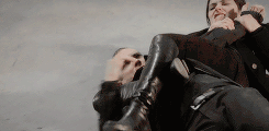 You know that thing that made you flinch? I don’t get that. You don’t get scared?