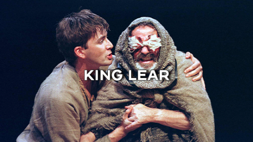 a photo of david tennant as edgar in king lear (1999)