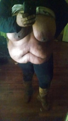 nycbbc718:  Another personal stash pic…..big ass hanging titties