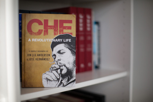 nprbooks:  Photos by Heather Kim/NPR A new graphic update of Jon Lee Anderson’s biography of Che Gue